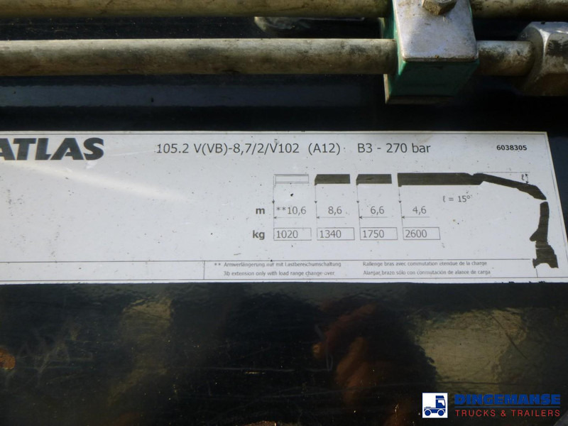 Автоманипулятор Iveco Stralis 310 6x2 Euro 6 RHD + Atlas 105.2 crane: фото 14