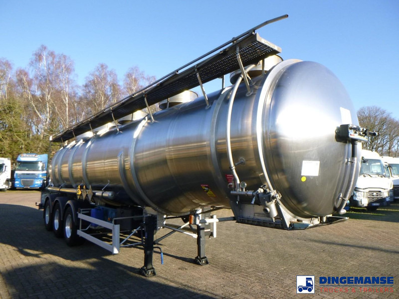 Magyar Chemical tank inox 34.5 m3 / 1 comp - Полуприцеп-цистерна: фото 2 Magyar Chemical tank inox 34.5 m3 / 1 comp - Полуприцеп-цистерна: фото 2