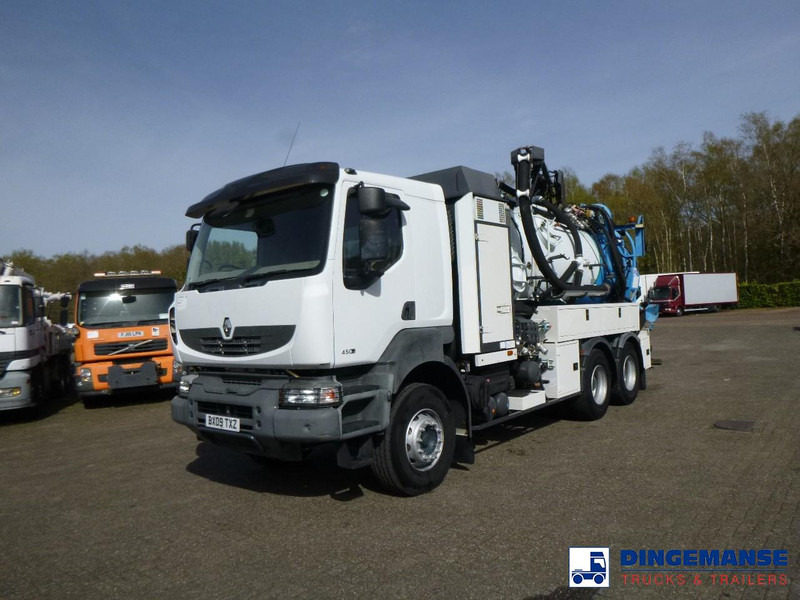 Renault Kerax 450 dxi 6x4 RHD Rivard vacuum tank 11.9 m3 - Ассенизатор: фото 1 Renault Kerax 450 dxi 6x4 RHD Rivard vacuum tank 11.9 m3 - Ассенизатор: фото 1