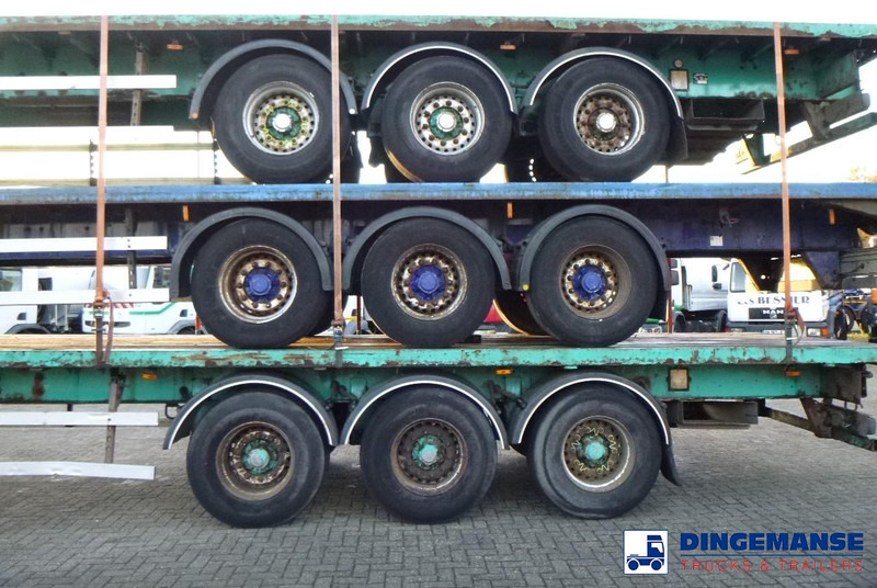 SDC Stack - 3 x platform trailer 13.6 m / 39 t - Полуприцеп бортовой/ Платформа: фото 5 SDC Stack - 3 x platform trailer 13.6 m / 39 t - Полуприцеп бортовой/ Платформа: фото 5