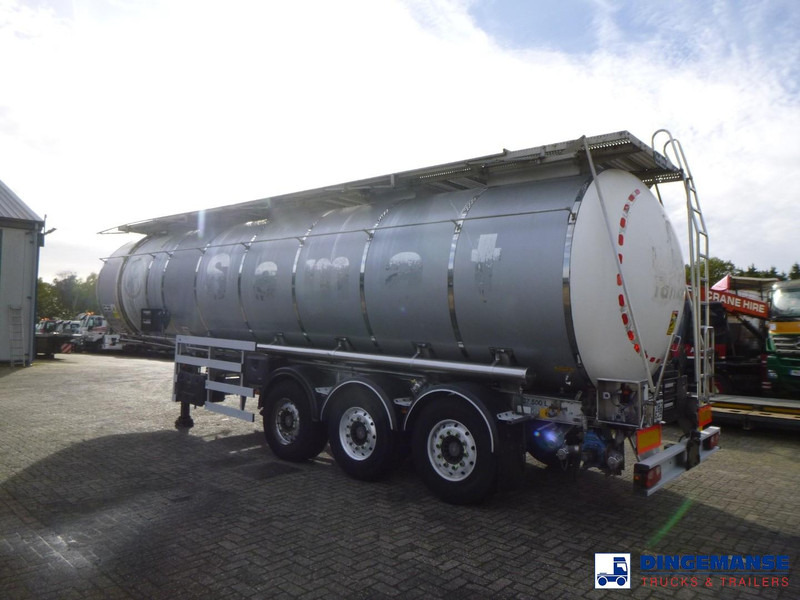 Van Hool Chemical tank inox L4BH 37.5 m3 / 1 comp - Полуприцеп-цистерна: фото 3 Van Hool Chemical tank inox L4BH 37.5 m3 / 1 comp - Полуприцеп-цистерна: фото 3