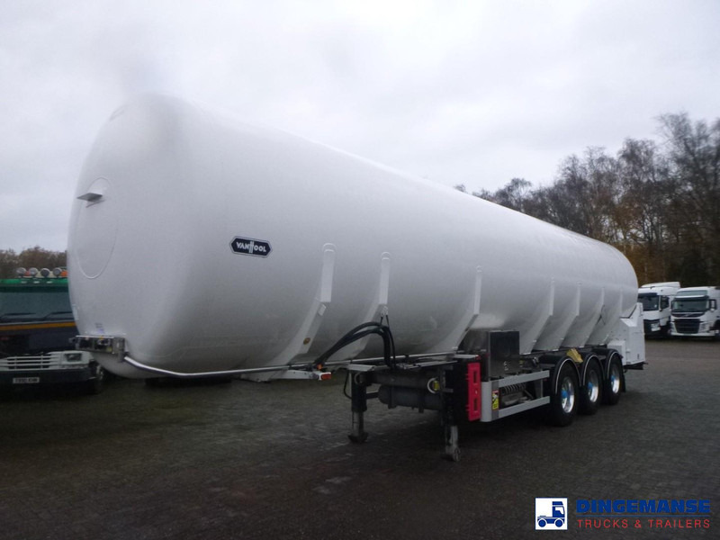 Van Hool Cryogenic tank inox 58.6 m3 / 1 comp / R10,4BN (methane/argon/nitrogen) - Полуприцеп-цистерна: фото 1 Van Hool Cryogenic tank inox 58.6 m3 / 1 comp / R10,4BN (methane/argon/nitrogen) - Полуприцеп-цистерна: фото 1