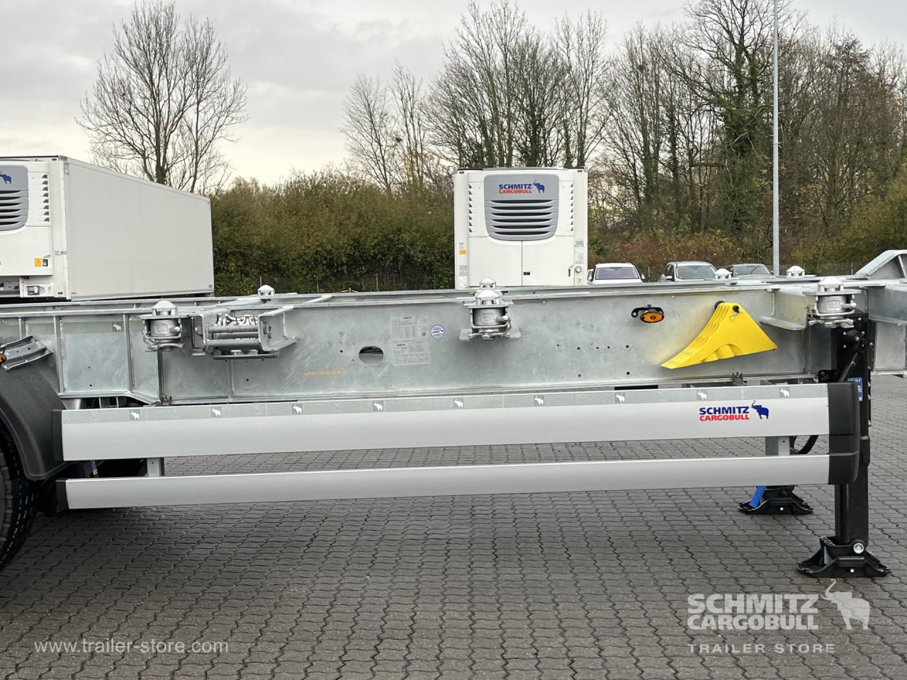 SCHMITZ Auflieger Containerfahrgestell Standard - Полуприцеп-контейнеровоз/ Сменный кузов: фото 2 SCHMITZ Auflieger Containerfahrgestell Standard - Полуприцеп-контейнеровоз/ Сменный кузов: фото 2