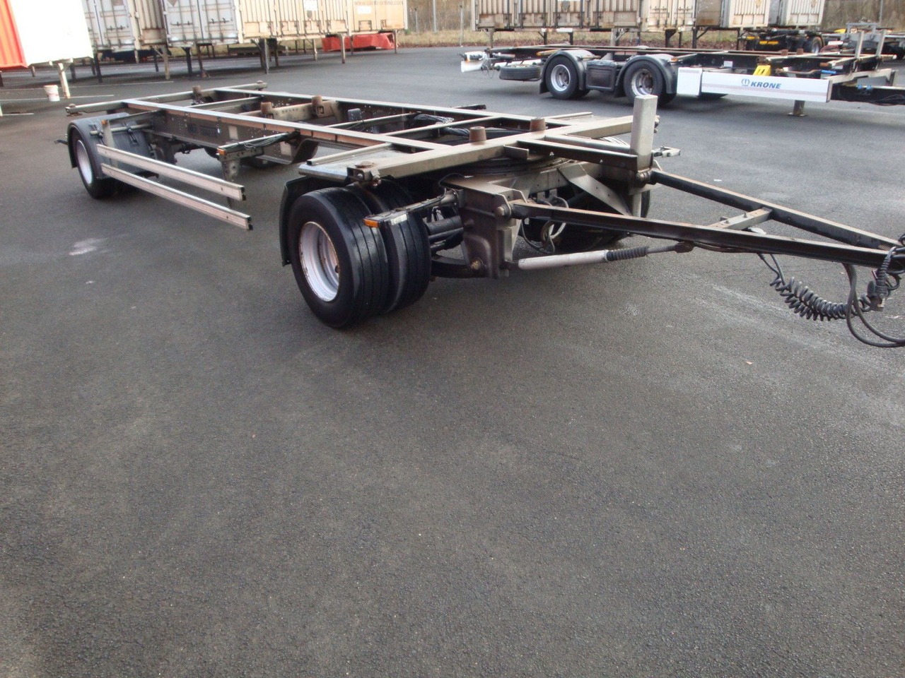 Web-Trailer ANH 18 Drehschemel Jumbo verzinkt für C7,82 WBs - Прицеп-контейнеровоз/ Сменный кузов: фото 4 Web-Trailer ANH 18 Drehschemel Jumbo verzinkt für C7,82 WBs - Прицеп-контейнеровоз/ Сменный кузов: фото 4