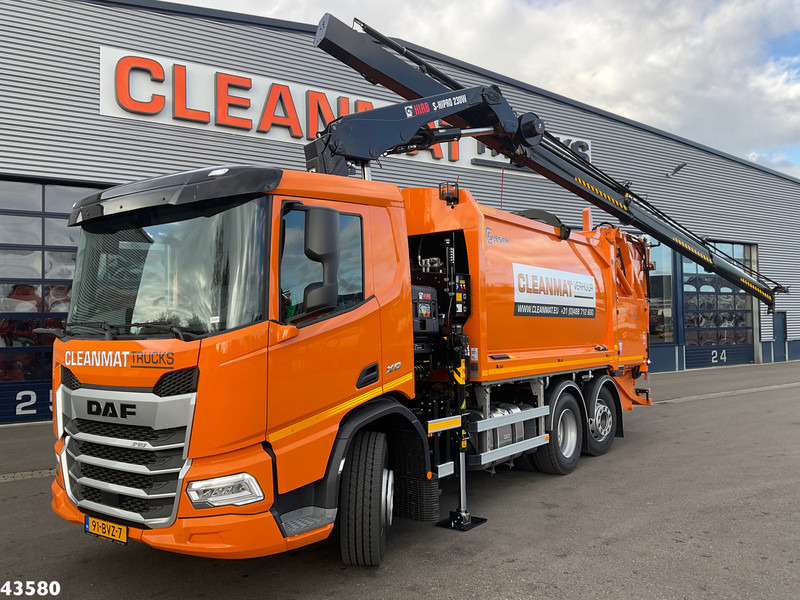 DAF FAN XD 340 Hiab 23 Tonmeter laadkraan + Welvaarts Weighing system - Мусоровоз: фото 1 DAF FAN XD 340 Hiab 23 Tonmeter laadkraan + Welvaarts Weighing system - Мусоровоз: фото 1