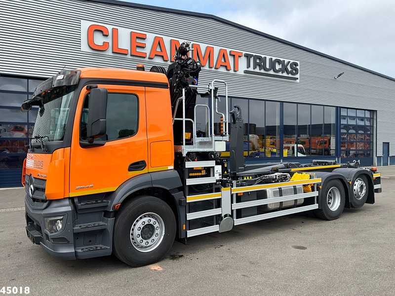 Mercedes-Benz Actros 2543 HMF 23 Tonmeter laadkraan - Крюковой мультилифт, Автоманипулятор: фото 2 Mercedes-Benz Actros 2543 HMF 23 Tonmeter laadkraan - Крюковой мультилифт, Автоманипулятор: фото 2