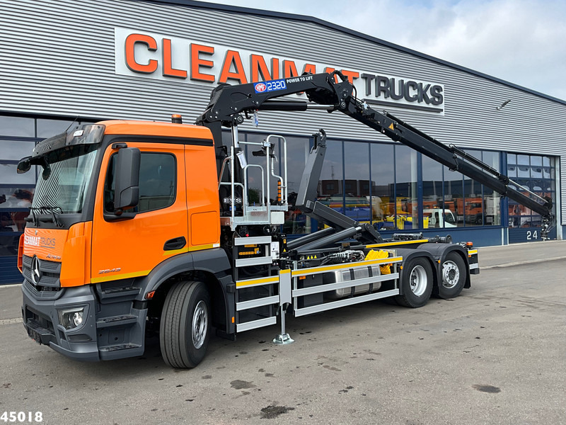 Mercedes-Benz Actros 2543 HMF 23 Tonmeter laadkraan - Крюковой мультилифт, Автоманипулятор: фото 1 Mercedes-Benz Actros 2543 HMF 23 Tonmeter laadkraan - Крюковой мультилифт, Автоманипулятор: фото 1