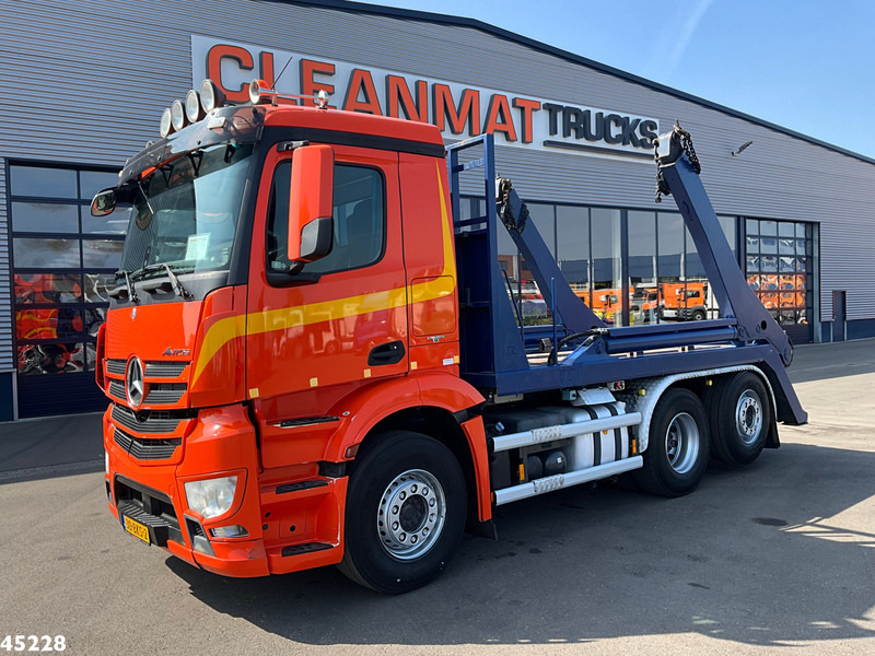 Mercedes-Benz Antos 2542 6x2 Euro 6 Hyva 18 portaalarmsysteem - Портальный бункеровоз: фото 2 Mercedes-Benz Antos 2542 6x2 Euro 6 Hyva 18 portaalarmsysteem - Портальный бункеровоз: фото 2