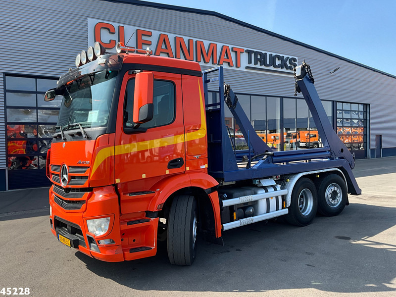 Mercedes-Benz Antos 2542 6x2 Euro 6 Hyva 18 portaalarmsysteem - Портальный бункеровоз: фото 1 Mercedes-Benz Antos 2542 6x2 Euro 6 Hyva 18 portaalarmsysteem - Портальный бункеровоз: фото 1