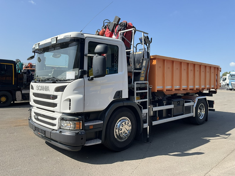 Scania P 320 HMF 12 Tonmeter Z-kraan + Kipper 11m³ - Самосвал, Автоманипулятор: фото 3 Scania P 320 HMF 12 Tonmeter Z-kraan + Kipper 11m³ - Самосвал, Автоманипулятор: фото 3