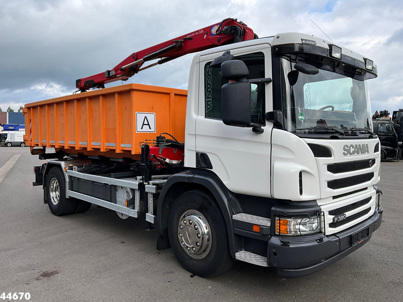 Scania P 320 HMF 12 Tonmeter Z-kraan + Kipper 11m³ - Самосвал, Автоманипулятор: фото 4 Scania P 320 HMF 12 Tonmeter Z-kraan + Kipper 11m³ - Самосвал, Автоманипулятор: фото 4