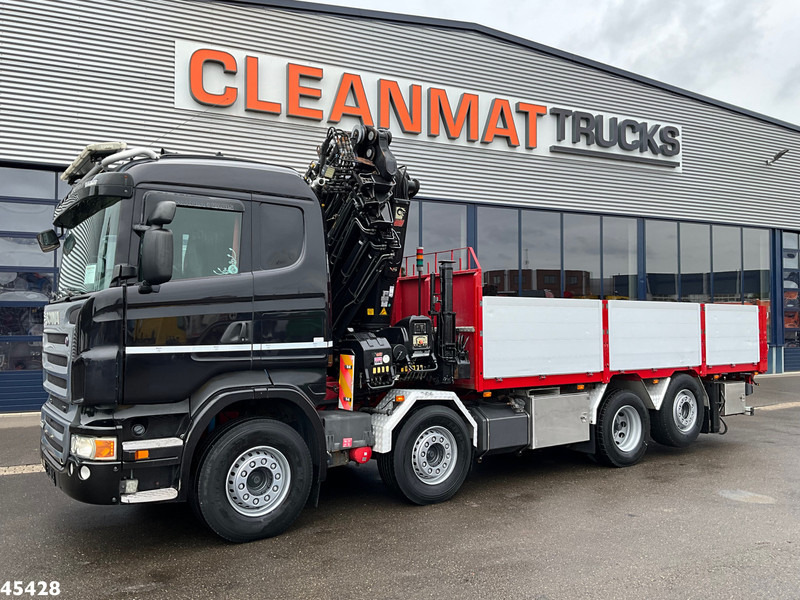 Scania R 480 8x2 Retarder Hiab 47 Tonmeter laadkraan + Fly-Jib! Just 242.931 km! - Автоманипулятор: фото 2 Scania R 480 8x2 Retarder Hiab 47 Tonmeter laadkraan + Fly-Jib! Just 242.931 km! - Автоманипулятор: фото 2
