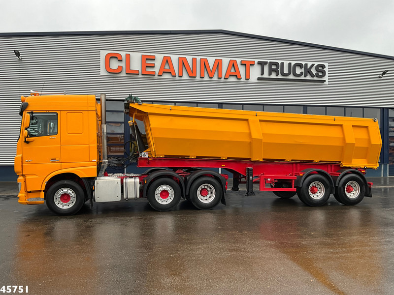 DAF FTG XF 530 6x2 Euro 6 ZF Intarder Kiphydrauliek + OVA 2-assige kipoplegger 32m³ - Тягач: фото 2 DAF FTG XF 530 6x2 Euro 6 ZF Intarder Kiphydrauliek + OVA 2-assige kipoplegger 32m³ - Тягач: фото 2