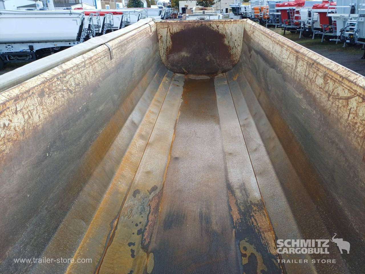 Самосвальный полуприцеп LANGENDORF Auflieger Kipper Stahlrundmulde 24m³: фото 6