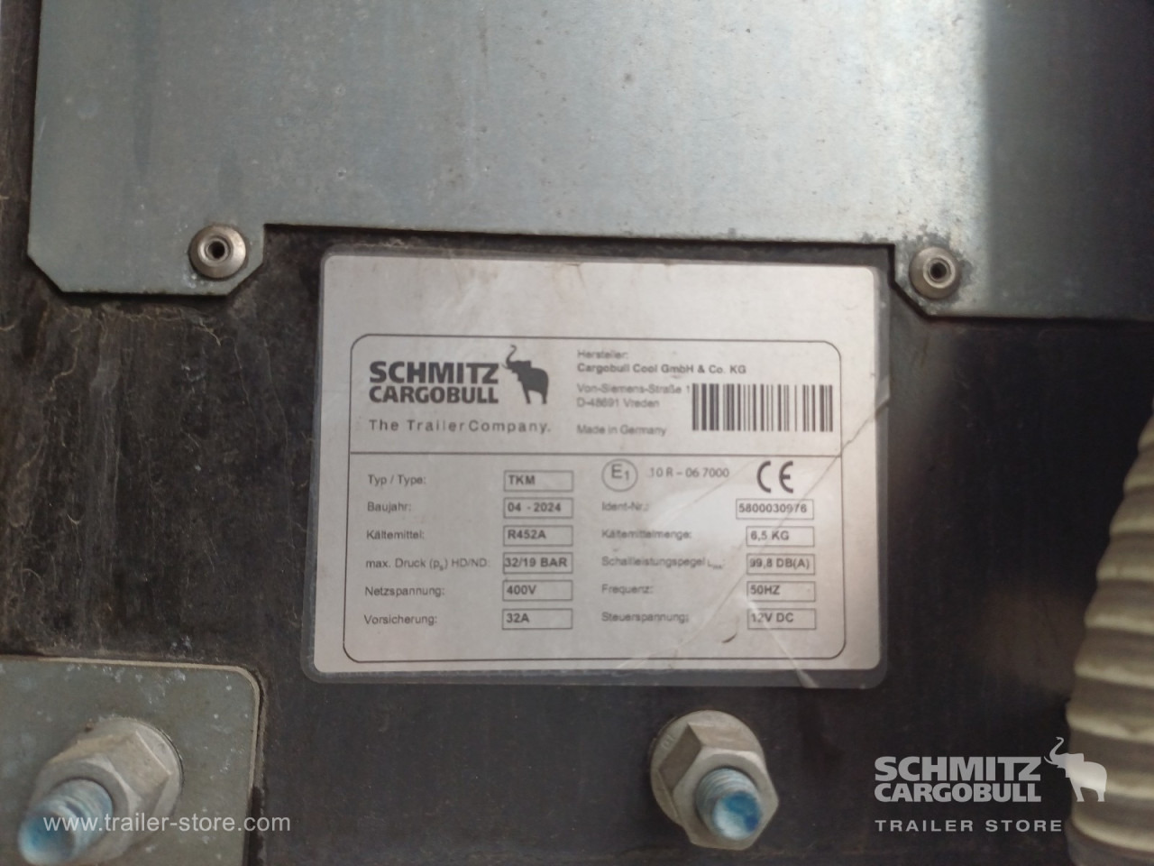 Изотермический полуприцеп SCHMITZ Auflieger Tiefkühler Fleischhang: фото 7