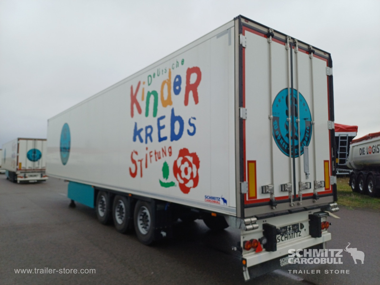 Изотермический полуприцеп SCHMITZ Auflieger Tiefkühler Fleischhang: фото 8