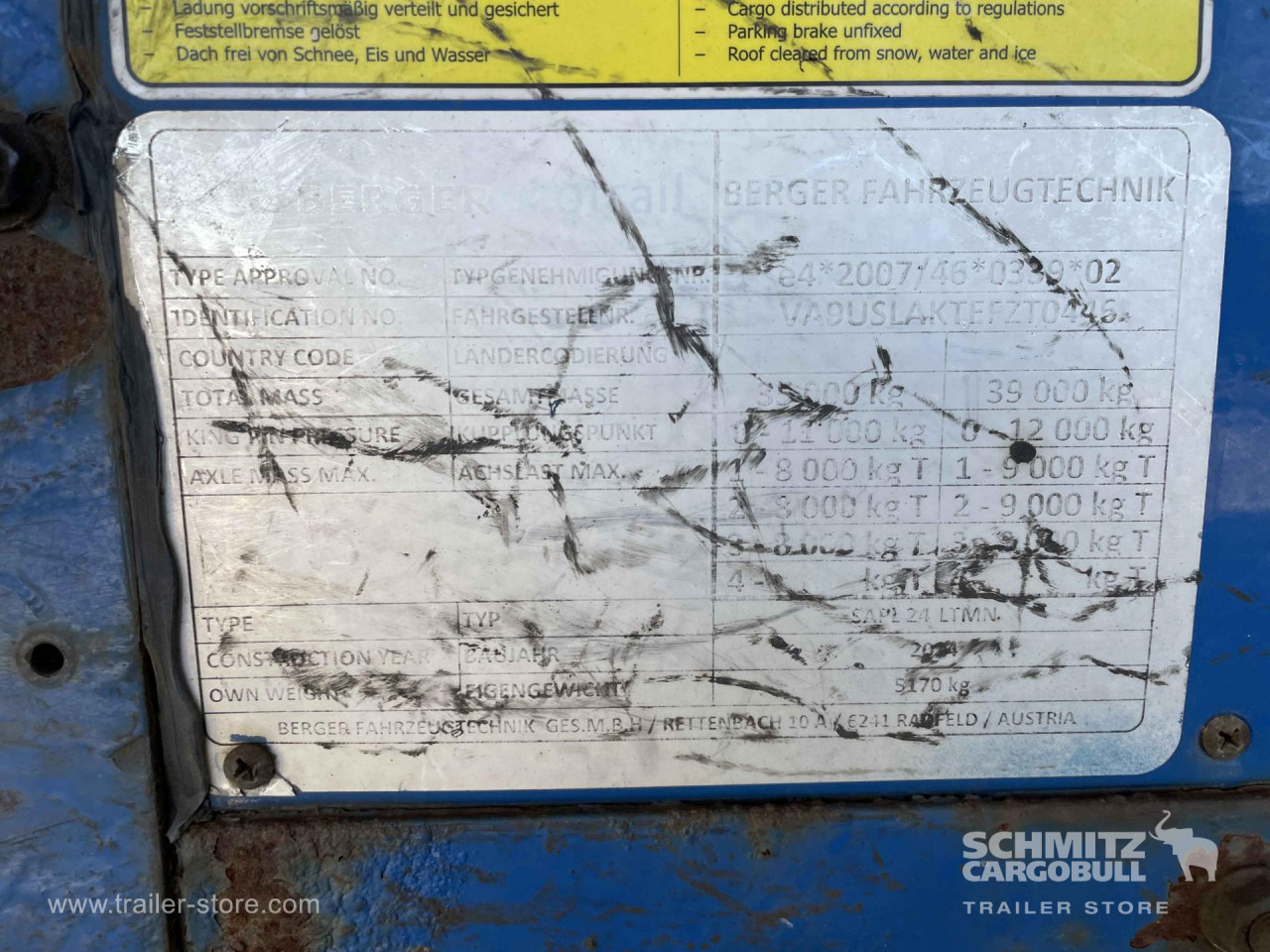 BERGER Semiremolque Lona Mega - Тентованный полуприцеп: фото 2 BERGER Semiremolque Lona Mega - Тентованный полуприцеп: фото 2