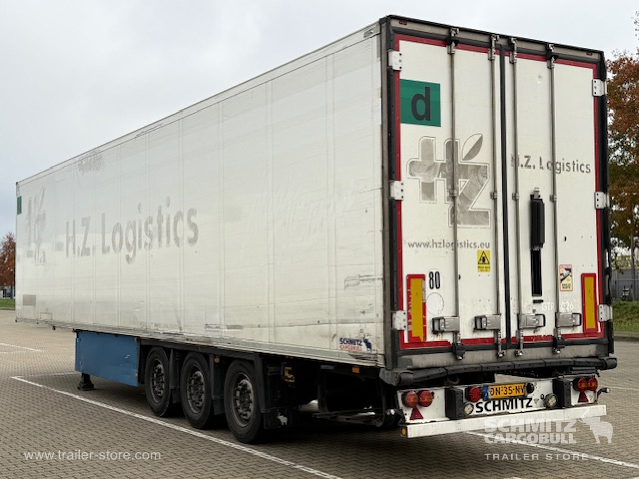 Изотермический полуприцеп SCHMITZ Oplegger Vries Standard: фото 13