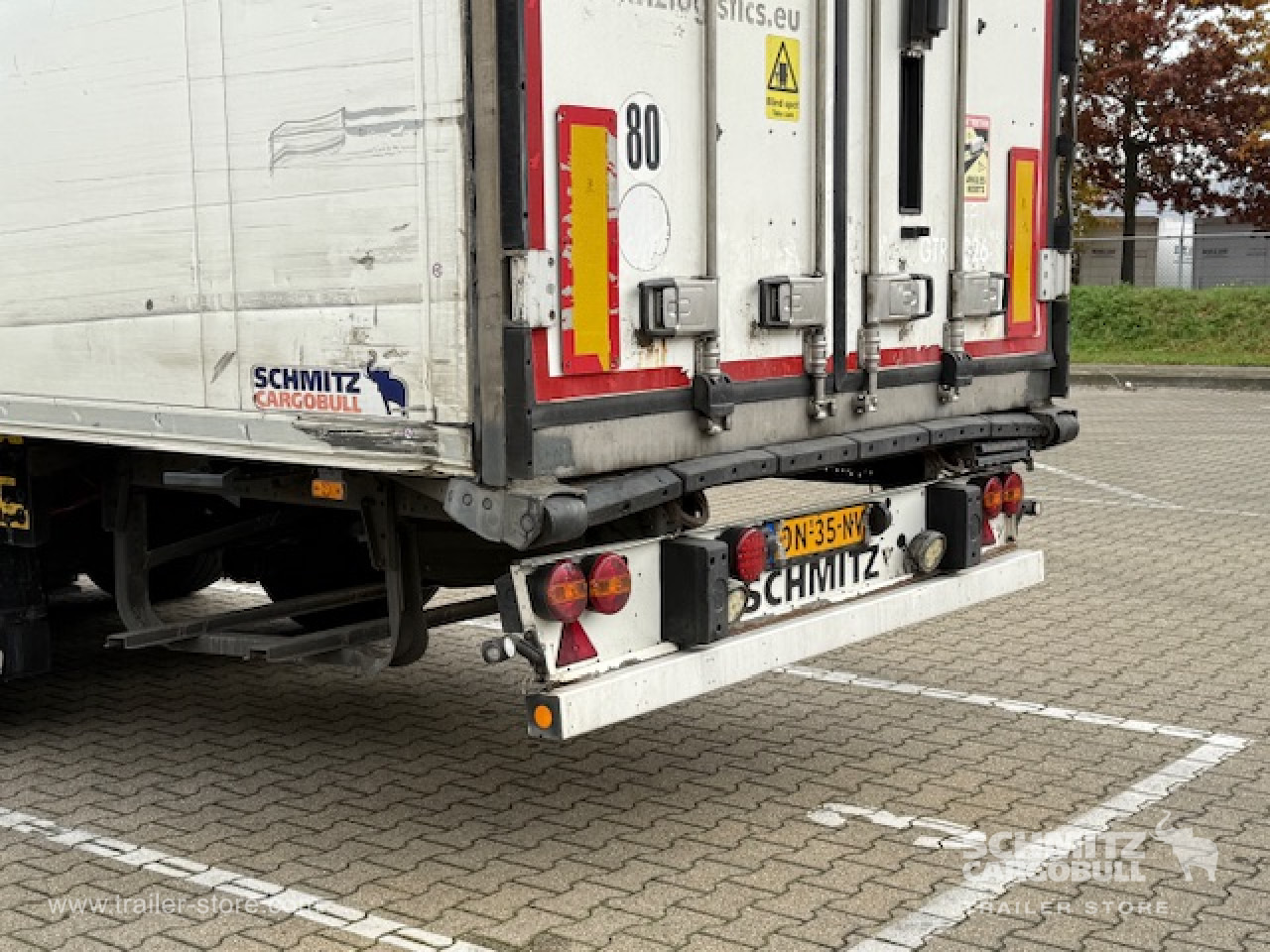 Изотермический полуприцеп SCHMITZ Oplegger Vries Standard: фото 14