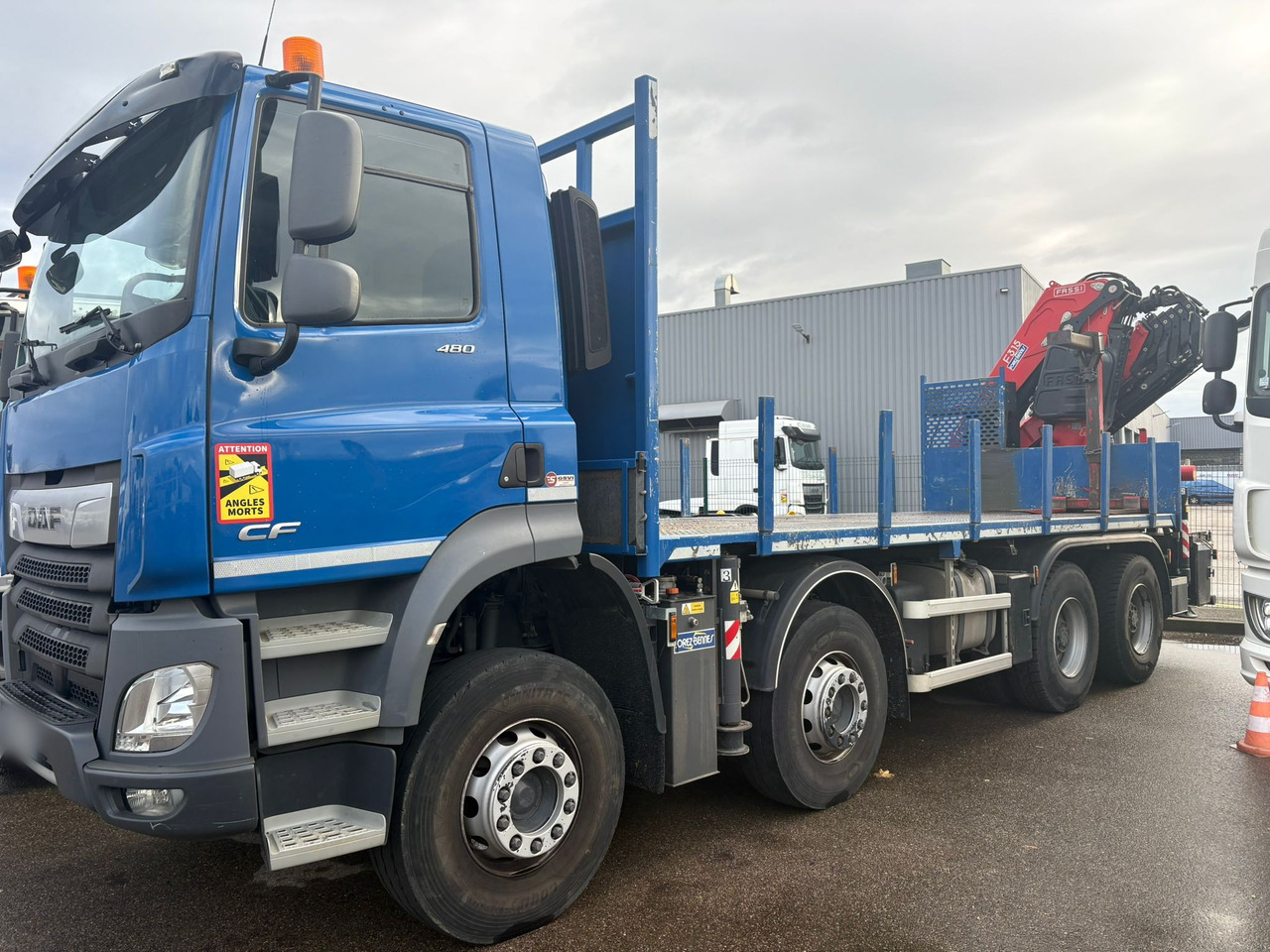 DAF CF 480 8x4 E6 / Fassi F315A.2.26 crane / flatbedCF 480 8x4 E6 / Fassi F315A.2.26 crane / flatbed - Грузовик бортовой/ Платформа, Автоманипулятор: фото 3 DAF CF 480 8x4 E6 / Fassi F315A.2.26 crane / flatbedCF 480 8x4 E6 / Fassi F315A.2.26 crane / flatbed - Грузовик бортовой/ Платформа, Автоманипулятор: фото 3