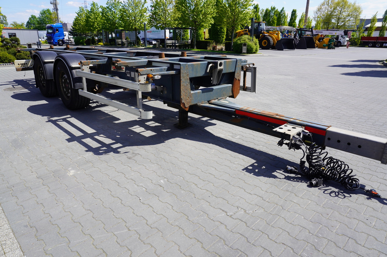 FRUEHAUF BDF / 18 t - Шасси прицеп: фото 2 FRUEHAUF BDF / 18 t - Шасси прицеп: фото 2