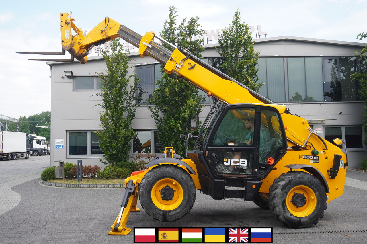 JCB 535-125 / 1500 MTH! / reach 12.5 m / 2021 / 3.5 t - Телескопический фронтальный погрузчик: фото 1 JCB 535-125 / 1500 MTH! / reach 12.5 m / 2021 / 3.5 t - Телескопический фронтальный погрузчик: фото 1
