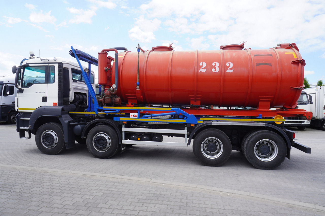 MAN TGS 35.400 8 × 4 E5 / HYVA HOOK LIFT 32.56 SE / Septic barrel 13000 L - Цистерна для жидкого навоза: фото 4 MAN TGS 35.400 8 × 4 E5 / HYVA HOOK LIFT 32.56 SE / Septic barrel 13000 L - Цистерна для жидкого навоза: фото 4