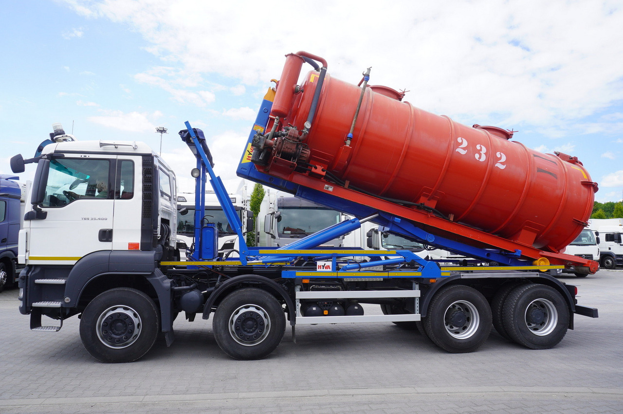 MAN TGS 35.400 8 × 4 E5 / HYVA HOOK LIFT 32.56 SE / Septic barrel 13000 L - Цистерна для жидкого навоза: фото 3 MAN TGS 35.400 8 × 4 E5 / HYVA HOOK LIFT 32.56 SE / Septic barrel 13000 L - Цистерна для жидкого навоза: фото 3