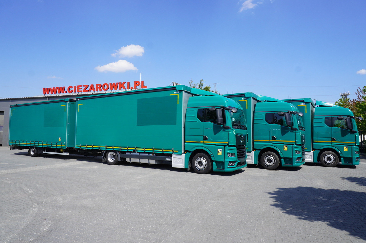 MAN TGX 18.470 / Trailer 19 EPAL / Curtainsider 19 EPAL / 2022 / Retarder / 15 units - Тентованный грузовик: фото 2 MAN TGX 18.470 / Trailer 19 EPAL / Curtainsider 19 EPAL / 2022 / Retarder / 15 units - Тентованный грузовик: фото 2