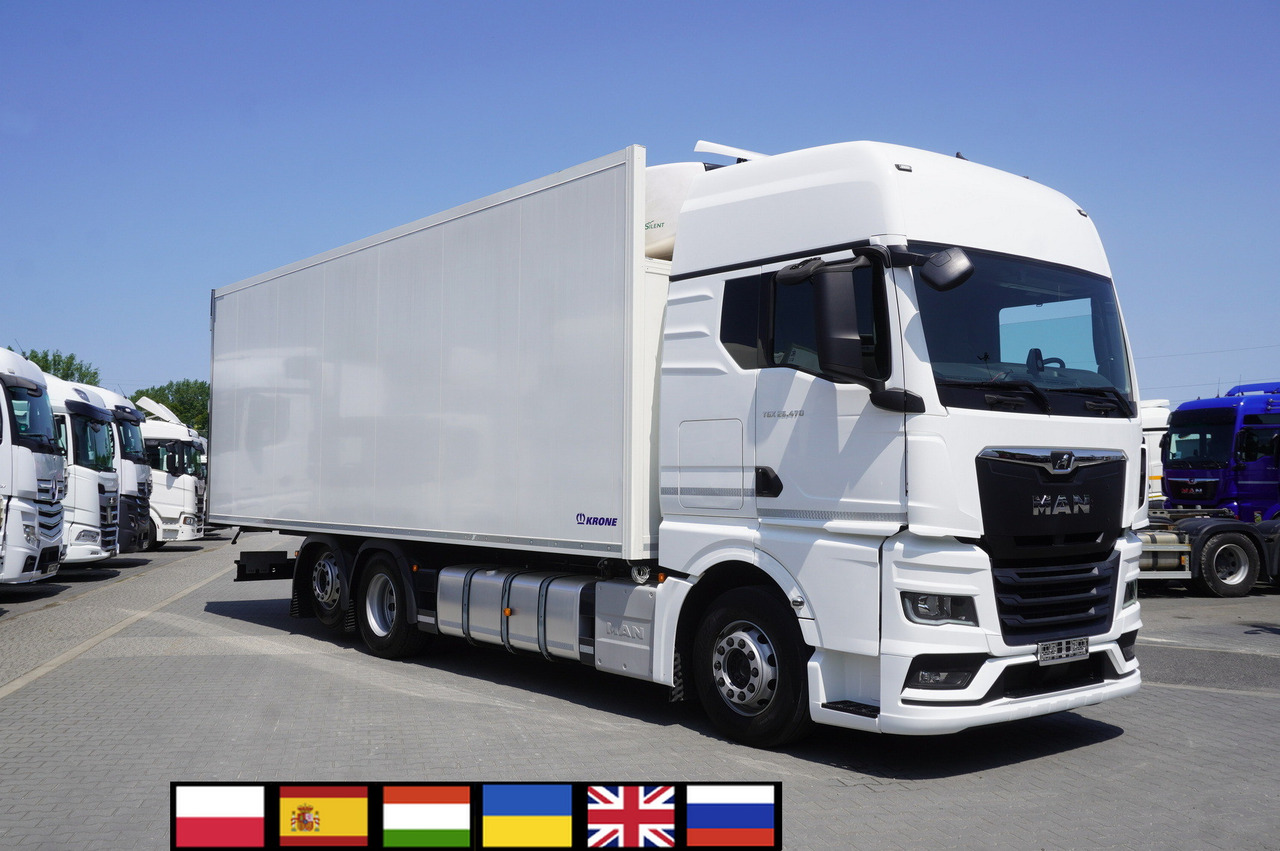 MAN TGX 26.470 / 2022 / Krone Refrigerator 40 EPAL Multitemp Dopplestock / Carrier Supra 950 MT - Рефрижератор: фото 1 MAN TGX 26.470 / 2022 / Krone Refrigerator 40 EPAL Multitemp Dopplestock / Carrier Supra 950 MT - Рефрижератор: фото 1