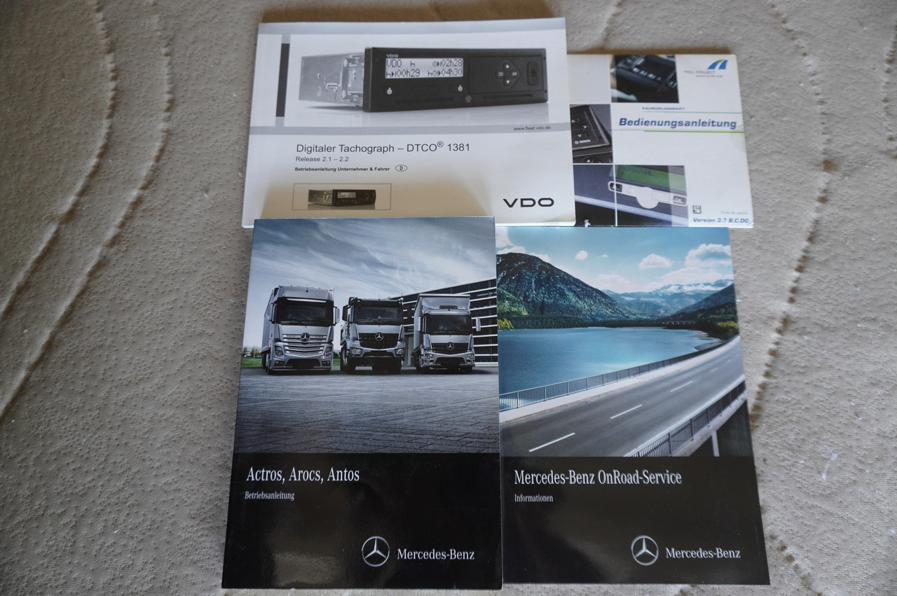 Самосвал MERCEDES-BENZ Actros 1840 / New 3-side tipper 10 EPAL / Diff. lock / Load cap 10 t [ Copy ]: фото 29