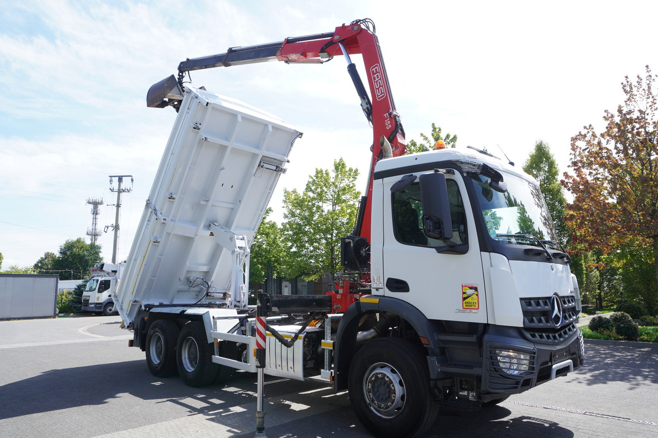 MERCEDES-BENZ Arocs 2636 / 6x4 / HDS Fassi / 3-Way Tipper / Bortmatic в лизинг MERCEDES-BENZ Arocs 2636 / 6x4 / HDS Fassi / 3-Way Tipper / Bortmatic: фото 7 MERCEDES-BENZ Arocs 2636 / 6x4 / HDS Fassi / 3-Way Tipper / Bortmatic в лизинг MERCEDES-BENZ Arocs 2636 / 6x4 / HDS Fassi / 3-Way Tipper / Bortmatic: фото 7