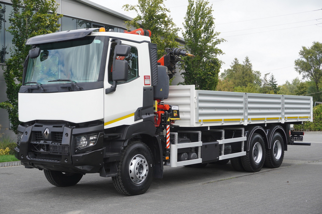 RENAULT K380 6×4 / FASSI F175 crane 7.85 t / 120 thousand km! / 2-sided tipper - Автоманипулятор: фото 3 RENAULT K380 6×4 / FASSI F175 crane 7.85 t / 120 thousand km! / 2-sided tipper - Автоманипулятор: фото 3