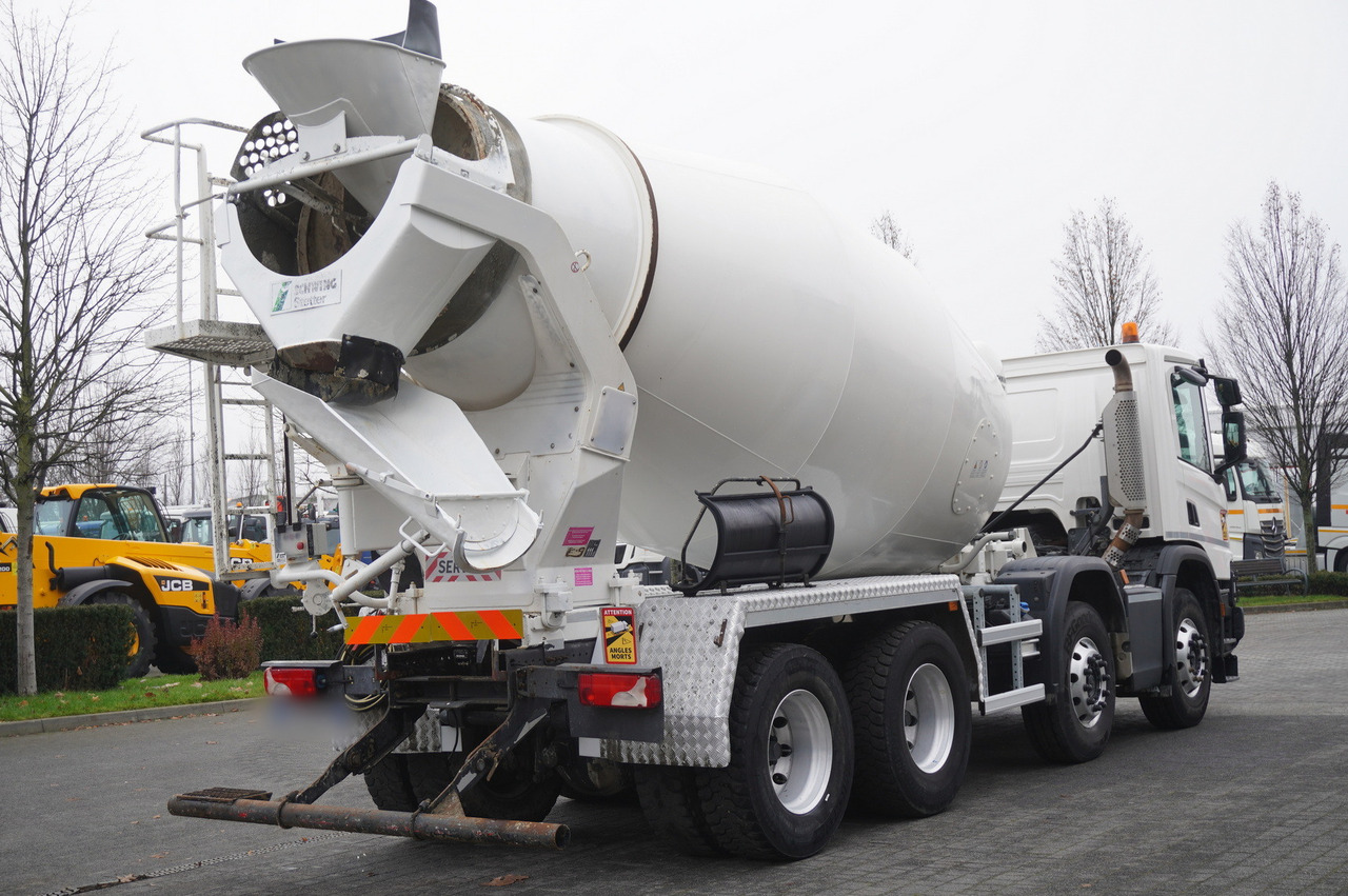 SCANIA P410 XT 8x4 / 80 tho. km!!! / SCHWING-STATTER AM 9 FHC 9 m3 concrete mixer - Автобетоносмеситель: фото 3 SCANIA P410 XT 8x4 / 80 tho. km!!! / SCHWING-STATTER AM 9 FHC 9 m3 concrete mixer - Автобетоносмеситель: фото 3