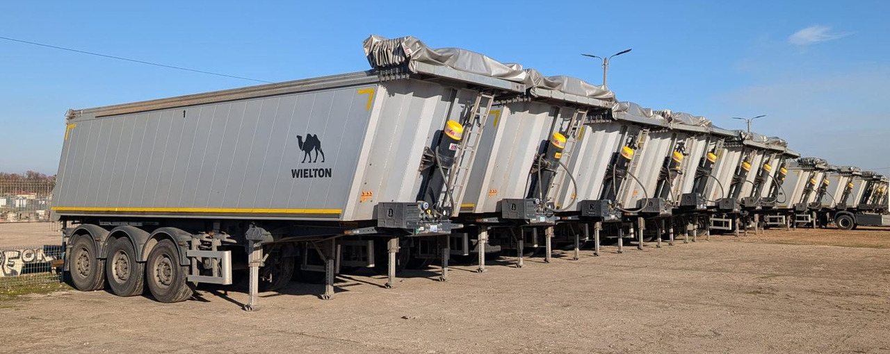 WIELTON NW-3 / weight 6.2 t / capacity 38m3 / Electrically folded roof / Teflon / 20 units, 2022 - Самосвальный полуприцеп: фото 2 WIELTON NW-3 / weight 6.2 t / capacity 38m3 / Electrically folded roof / Teflon / 20 units, 2022 - Самосвальный полуприцеп: фото 2