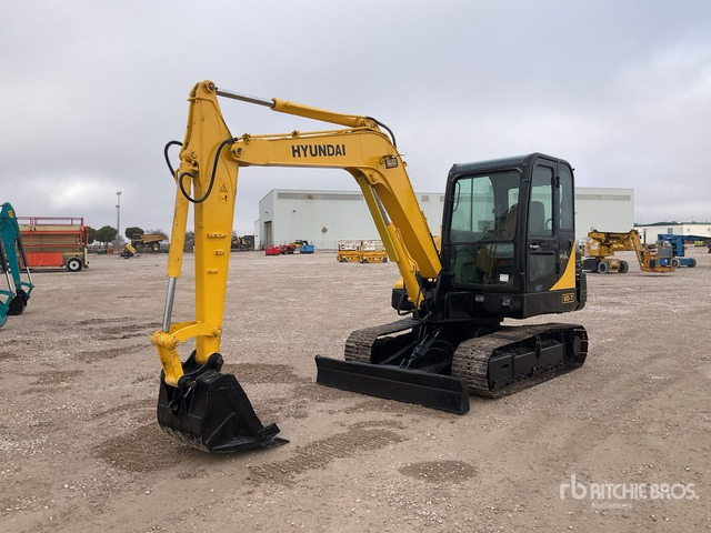 Hyundai R60-7 Mini Excavator: <6.6t - Мини-экскаватор: фото 1 Hyundai R60-7 Mini Excavator: <6.6t - Мини-экскаватор: фото 1