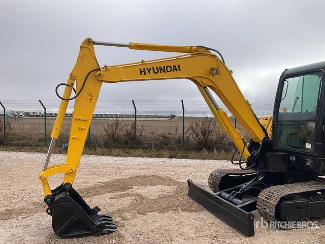 Hyundai R60-7 Mini Excavator: <6.6t - Мини-экскаватор: фото 4 Hyundai R60-7 Mini Excavator: <6.6t - Мини-экскаватор: фото 4