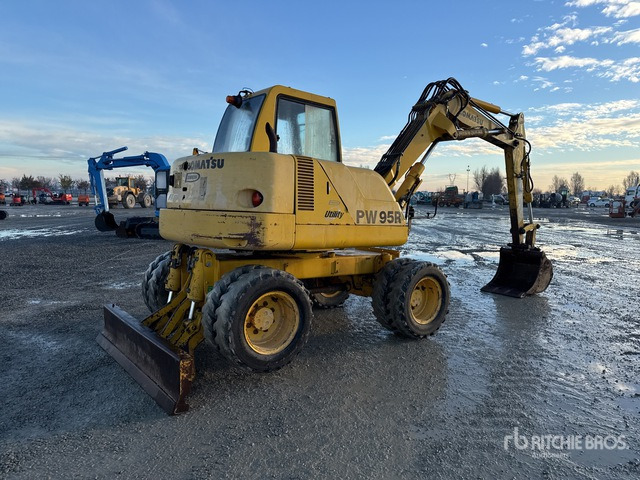2001 Komatsu PW 95 Wheel Excavator - Колёсный экскаватор: фото 3 2001 Komatsu PW 95 Wheel Excavator - Колёсный экскаватор: фото 3