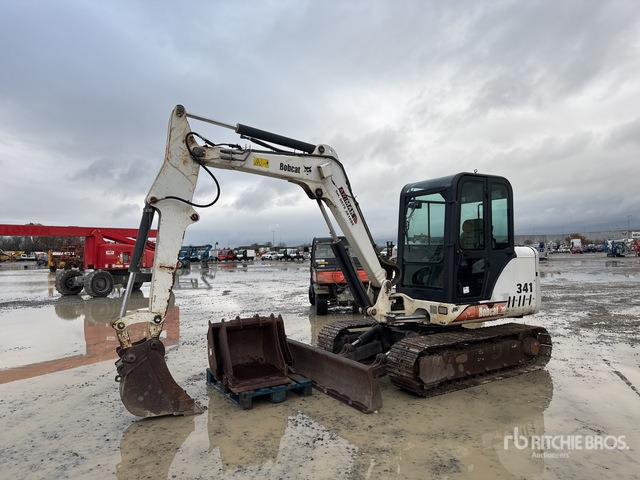 2002 Bobcat 341D Mini Excavator: <6.6t - Мини-экскаватор: фото 1 2002 Bobcat 341D Mini Excavator: <6.6t - Мини-экскаватор: фото 1