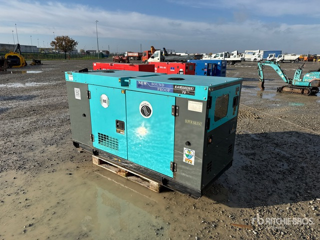 2022 Kawakenki KK70-III-SSS 70KVA Generator Set - Электрогенератор: фото 1 2022 Kawakenki KK70-III-SSS 70KVA Generator Set - Электрогенератор: фото 1