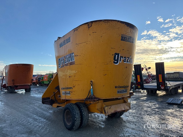 Grazioli MC12 Feed Trailer - Кормораздатчик: фото 2 Grazioli MC12 Feed Trailer - Кормораздатчик: фото 2