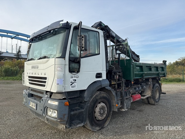2005 Iveco Stralis 310 2004 Hiab 102XS-2B 3800 kg Arti ... Dump Truck with Crane - Самосвал: фото 1 2005 Iveco Stralis 310 2004 Hiab 102XS-2B 3800 kg Arti ... Dump Truck with Crane - Самосвал: фото 1