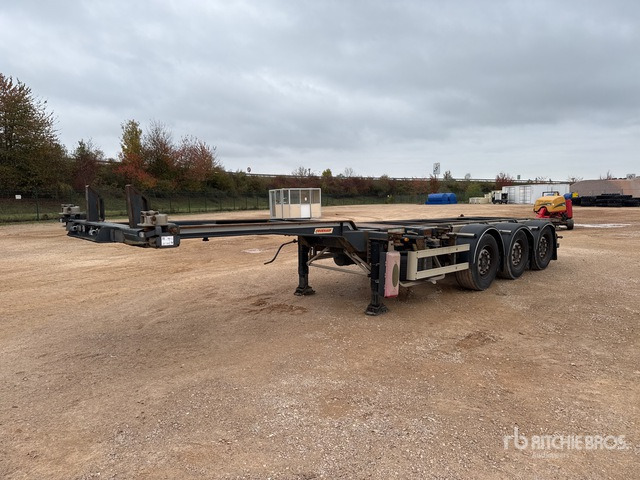 2012 Fruehauf Tri/A Semi-Remorque Porte-Conte ... Container Trailer - Прицеп-контейнеровоз/ Сменный кузов: фото 1 2012 Fruehauf Tri/A Semi-Remorque Porte-Conte ... Container Trailer - Прицеп-контейнеровоз/ Сменный кузов: фото 1