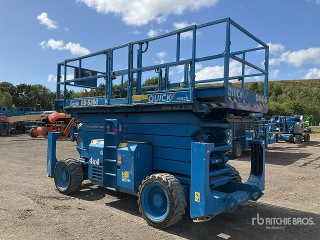2016 Genie GS5390 4x4 Diesel Scissor Lift - Ножничный подъемник: фото 2 2016 Genie GS5390 4x4 Diesel Scissor Lift - Ножничный подъемник: фото 2