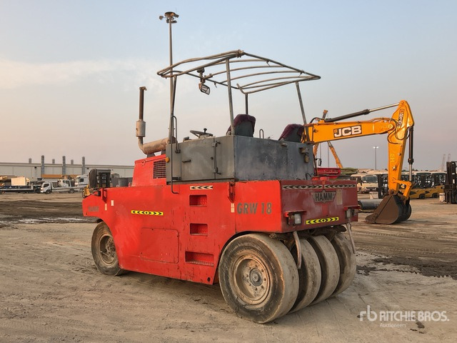2010 Hamm GRW18 8 Wheel Pneumatic Roller - Пневмоколесный каток: фото 2 2010 Hamm GRW18 8 Wheel Pneumatic Roller - Пневмоколесный каток: фото 2