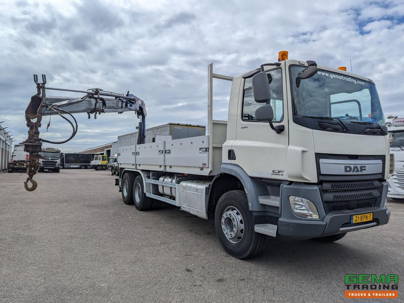 DAF CF 330 FAT 6x4 Dagcab Euro6A - Open laadbak 6.4m + PM 15522 - RadioGrafisch - Handgeschakeld - Грузовик бортовой/ Платформа, Автоманипулятор: фото 4 DAF CF 330 FAT 6x4 Dagcab Euro6A - Open laadbak 6.4m + PM 15522 - RadioGrafisch - Handgeschakeld - Грузовик бортовой/ Платформа, Автоманипулятор: фото 4