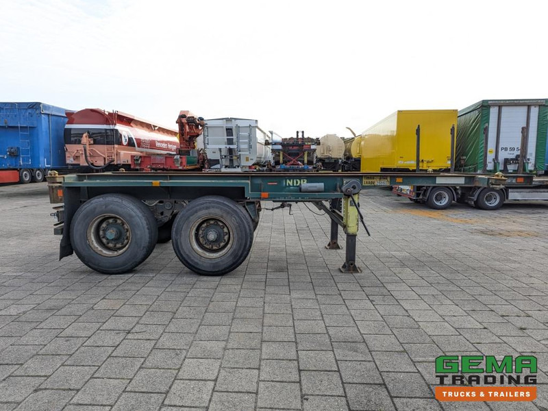 Полуприцеп-контейнеровоз/ Сменный кузов Flandria OP 20V 2A 2-Assen ROR - DrumBrakes - Steel Suspension - 20FT (O1980): фото 12