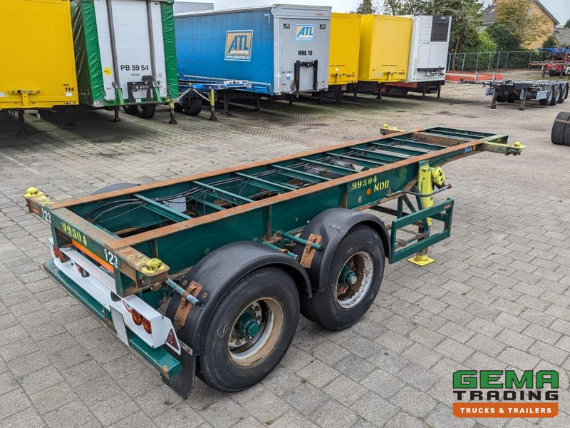 Flandria OP CC 2A 2-Assen ROR DrumBrakes - Steel Suspension - 3110KG - 20FT (O1915) - Полуприцеп-контейнеровоз/ Сменный кузов: фото 1 Flandria OP CC 2A 2-Assen ROR DrumBrakes - Steel Suspension - 3110KG - 20FT (O1915) - Полуприцеп-контейнеровоз/ Сменный кузов: фото 1