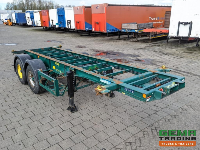 Flandria OP CC 2A 20FT 2-Assen ROR DrumBrakes - Leaf Suspension - 3120KG (O1789) - Полуприцеп-контейнеровоз/ Сменный кузов: фото 4 Flandria OP CC 2A 20FT 2-Assen ROR DrumBrakes - Leaf Suspension - 3120KG (O1789) - Полуприцеп-контейнеровоз/ Сменный кузов: фото 4