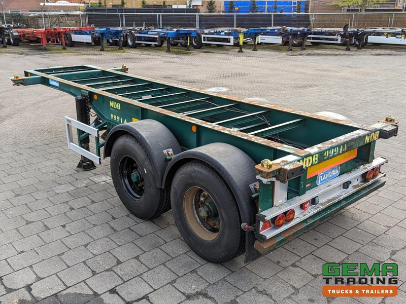 Flandria OP CC 2A 20FT 2-Assen ROR DrumBrakes - Leaf Suspension - 3120KG (O1789) - Полуприцеп-контейнеровоз/ Сменный кузов: фото 3 Flandria OP CC 2A 20FT 2-Assen ROR DrumBrakes - Leaf Suspension - 3120KG (O1789) - Полуприцеп-контейнеровоз/ Сменный кузов: фото 3